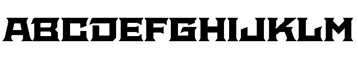 Staten ExpandedBold Instance Font UPPERCASE