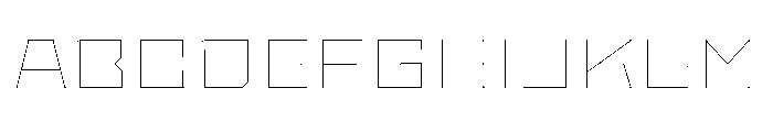 Staten ExpandedHairline Instance Font UPPERCASE