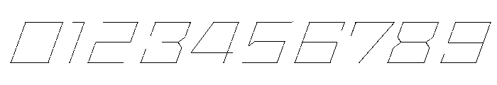 Staten ExpandedHairlineOblique Instance Font OTHER CHARS