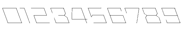 Staten ExpandedHairlineReverse Instance Font OTHER CHARS