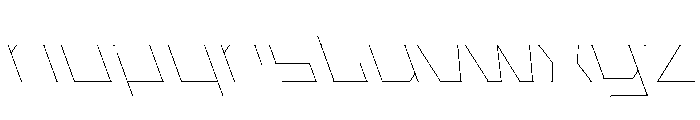 Staten ExpandedHairlineReverse Instance Font LOWERCASE