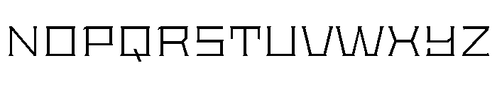Staten ExpandedLight Instance Font UPPERCASE