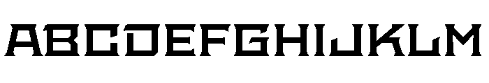 Staten ExpandedSemibold Instance Font UPPERCASE
