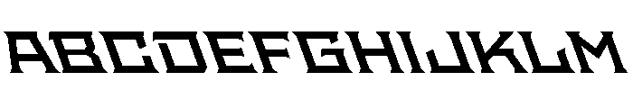Staten ExpandedSemiboldReverse Instance Font UPPERCASE