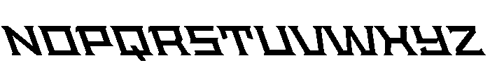 Staten ExpandedSemiboldReverse Instance Font UPPERCASE
