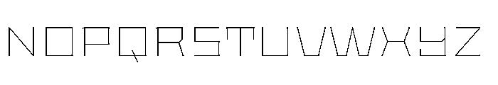 Staten ExpandedThin Instance Font UPPERCASE