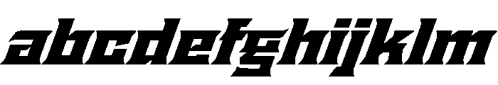 Staten ExtendedBlackOblique Instance FONT