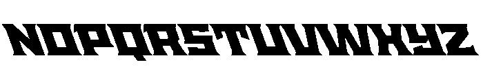 Staten ExtendedBlackReverse Instance Font UPPERCASE
