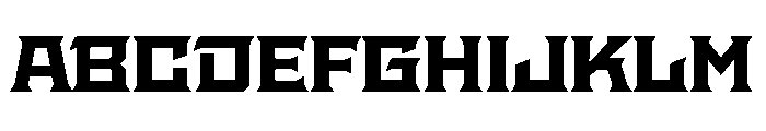 Staten ExtendedBold Instance Font UPPERCASE