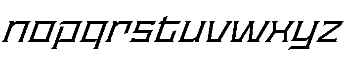 Staten ExtendedBookOblique Instance Font LOWERCASE