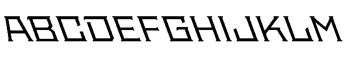 Staten ExtendedBookReverse Instance Font UPPERCASE