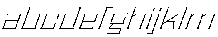 Staten ExtendedExtraLightOblique Instance FONT