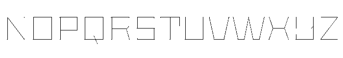 Staten ExtendedHairline Instance Font UPPERCASE