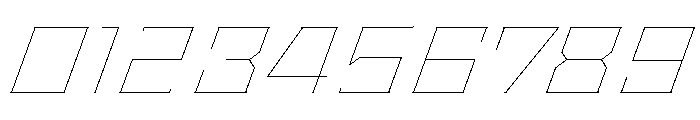 Staten ExtendedHairlineOblique Instance Font OTHER CHARS