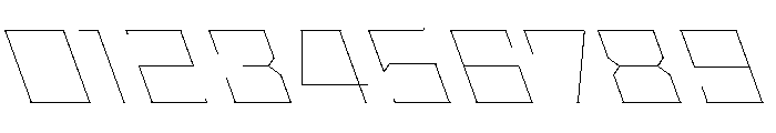 Staten ExtendedHairlineReverse Instance Font OTHER CHARS