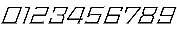 Staten ExtendedLightOblique Instance Font OTHER CHARS