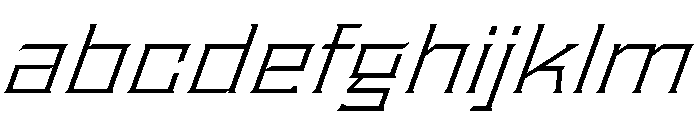 Staten ExtendedLightOblique Instance FONT