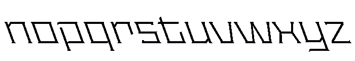 Staten ExtendedLightReverse Instance Font LOWERCASE