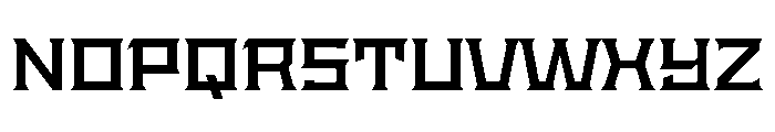 Staten ExtendedSemibold Instance Font UPPERCASE