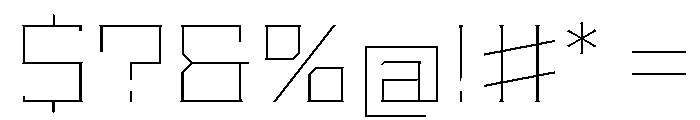 Staten ExtendedThin Instance Font OTHER CHARS