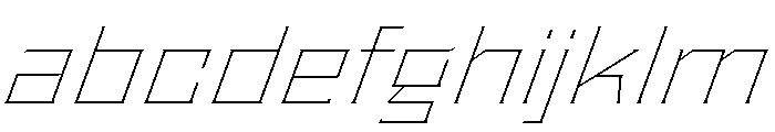 Staten ExtendedThinOblique Instance FONT