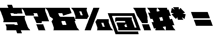 Staten ExtendedUltraReverse Instance Font OTHER CHARS