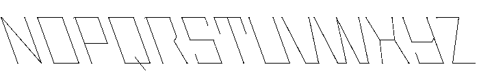 Staten HairlineReverse Instance Font UPPERCASE