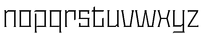 Staten Light Instance Font LOWERCASE