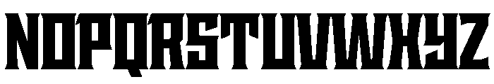 Staten NarrowBlack Instance Font UPPERCASE