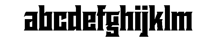 Staten NarrowBlack Instance FONT