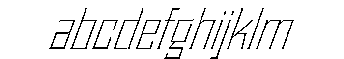 Staten NarrowExtraLightOblique Instance FONT