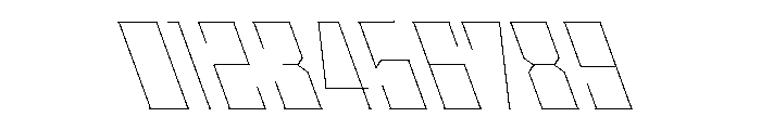 Staten NarrowHairlineReverse Instance Font OTHER CHARS