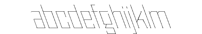 Staten NarrowHairlineReverse Instance FONT