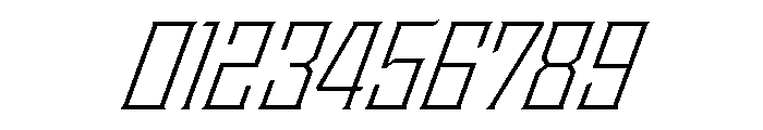 Staten NarrowLightOblique Instance Font OTHER CHARS