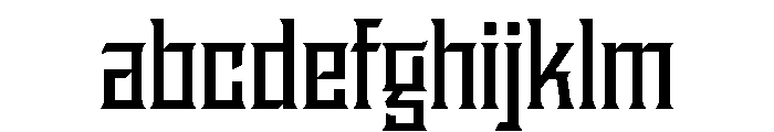 Staten NarrowSemibold Instance FONT