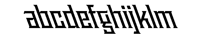 Staten NarrowSemiboldReverse Instance FONT