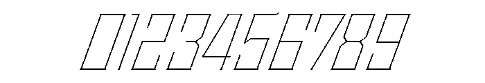Staten NarrowThinOblique Instance Font OTHER CHARS