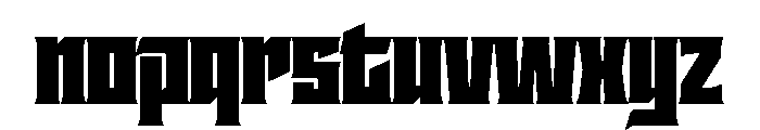 Staten NarrowUltra Instance Font LOWERCASE