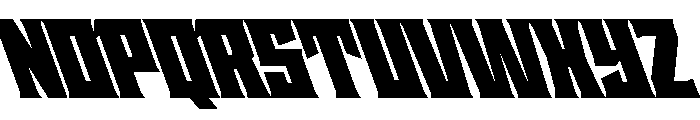 Staten NarrowUltraReverse Instance Font UPPERCASE