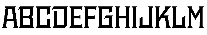 Staten Semibold Instance Font UPPERCASE