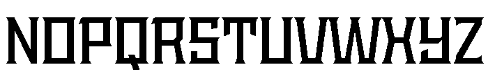 Staten Semibold Instance Font UPPERCASE