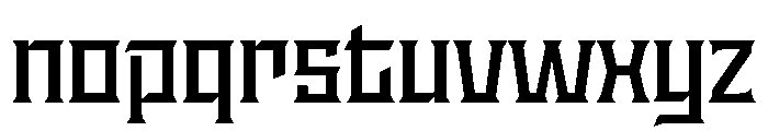 Staten Semibold Instance Font LOWERCASE
