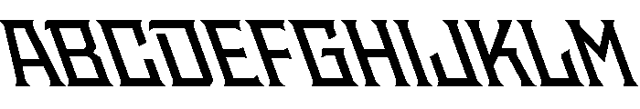Staten SemiboldReverse Instance Font UPPERCASE