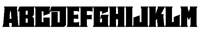 Staten Ultra Instance Font UPPERCASE