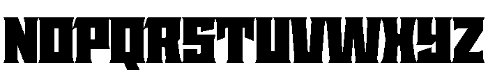 Staten Ultra Instance Font UPPERCASE