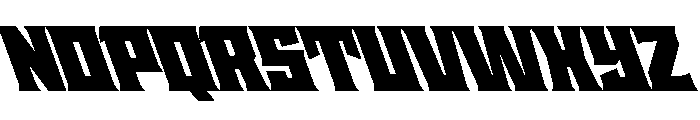 Staten UltraReverse Instance Font UPPERCASE