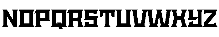 Staten WideBold Instance Font UPPERCASE