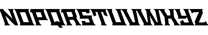 Staten WideBoldReverse Instance Font UPPERCASE