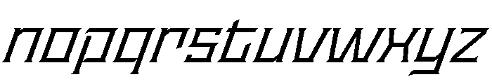 Staten WideBookOblique Instance Font LOWERCASE