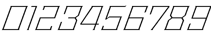 Staten WideExtraLightOblique Instance Font OTHER CHARS